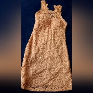 Beige Prom Dress